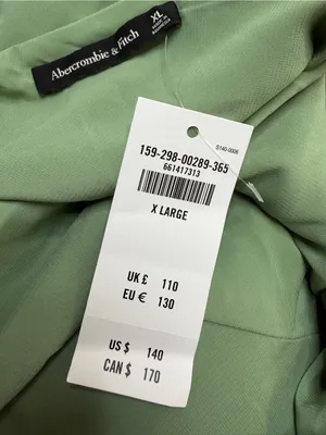 Abercrombie & Fitch A&F Satin Cowl Neck Draped Maci Dress Lush Green XL NEW $140 thumbnail 16
