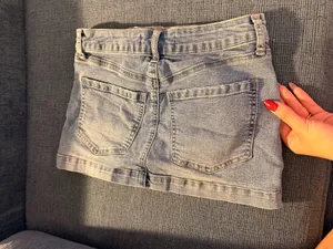 Denim skirt Blue Size 00 thumbnail 3