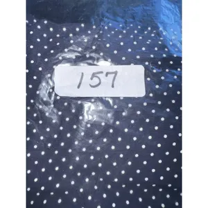Lauren Ralph Lauren Navy Blue & White‎ Polka Dot Cotton Night Shirt Small Logo thumbnail 10