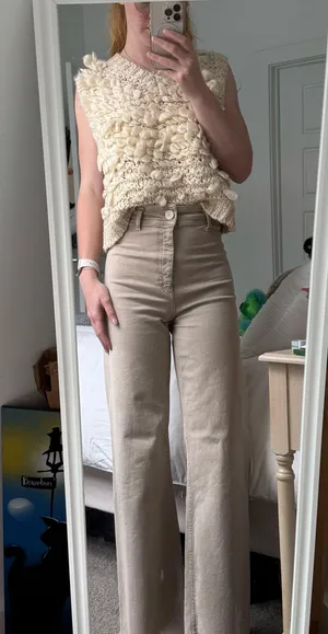 ZARA Marine Straight Jeans thumbnail 2