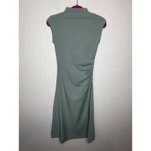 OGLmove Mockneck Tucks Midi Dress Pastel Blue Size 2XS New With Tags thumbnail 3