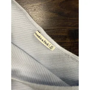 Abercrombie & Fitch One-Shoulder Ribbed Sweater Bodysuit - Light‎ Blue - XS thumbnail 2