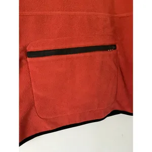 Hanna Andersson Dark Orange Fleece Full Zip Womens Vest Size Medium thumbnail 4