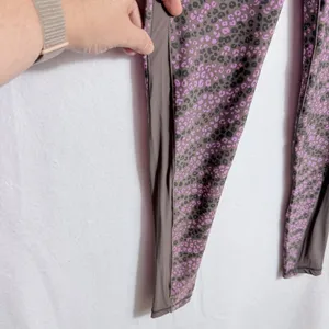Offline By Aerie High Rise Real Me Pink Brown Leopard Print 7/8 Leggings Size S thumbnail 6