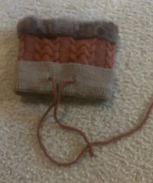 Winter neck scarf warm Brown thumbnail 1