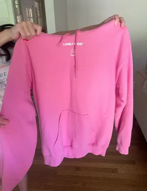 Lonely Ghost Hoodie Text Me thumbnail 1