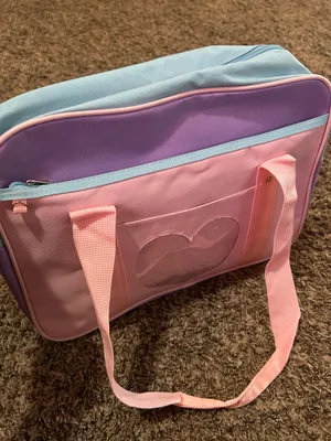 Pastel messenger bag Purple thumbnail 4