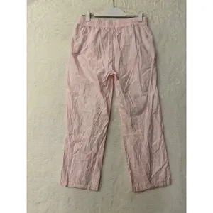 GAP Pajama Pants Womens Small Floral Palm Leaf Cotton Sleepwear Lounge thumbnail 5