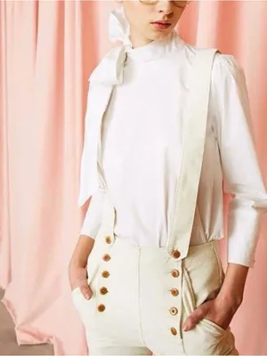 ULLA JOHNSON Penelope Blouse thumbnail 3