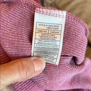 BB Dakota Comfy Cozy Pajama Set Berry Pink thumbnail 12