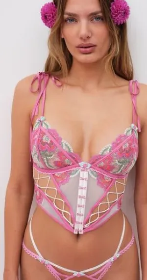 Nwt For Love And Lemons Corset Size Xs thumbnail 1