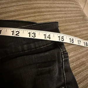 Zara premium denim button fly raw angled hem zipper size 6 thumbnail 5