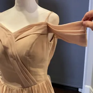 Women’s Chiffon Off the Shoulder Formal Gown Medium NWOT thumbnail 3
