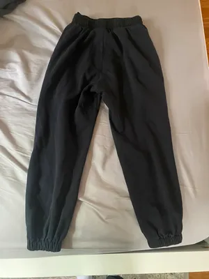 Spandex Waistband Sweatpants Black thumbnail 4