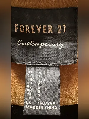 Forever 21 Velvet Moto Jacket in Mustard Gold thumbnail 6