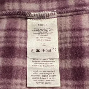 Columbia Women's Burgundy Checkered Fleece Vest M thumbnail 4