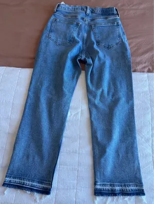 Abercrombie Ankle Straight Ultra High-Rise thumbnail 2