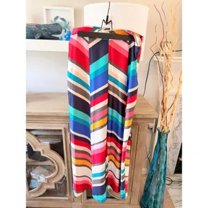 Trina Turk Wide Leg Palazzo Pants Womens Multicolor Size 8‎ thumbnail 2