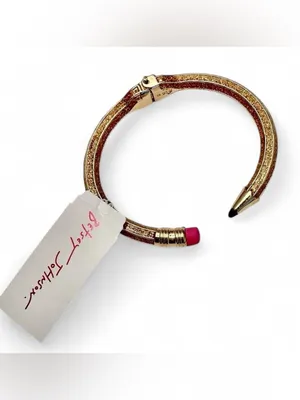 NWT Betsey Johnson Pencil Cuff Bracelet thumbnail 4