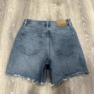 Denim Forum Aritzia Joni Mid Length Denim Jean Cotton Shorts Size 25 thumbnail 4