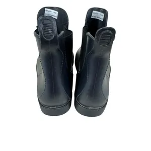 Capelli New‎ York Women Black Rubber Chelsea Boots Ankle Rain Boots Size 6 thumbnail 5