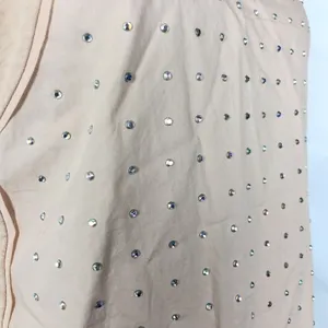 J. Crew Rhinestone Cami Tank Top Womens M Sparkly Embellished Jewel Pastel thumbnail 2