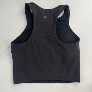 Lululemon Invigorate Training Tank Top Black sz 2‎ thumbnail 4