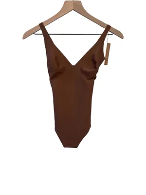 NWT Skims Body Unlined Plunge Thong Bodysuit Jasper Small (SOLD OUT) thumbnail 4