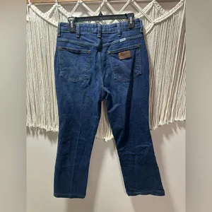 Wrangler Women's Straight Leg Jeans - Indigo Blue thumbnail 5