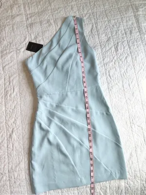 Michael Costello X Revolve  Ava Mini Dress Blue Small thumbnail 7