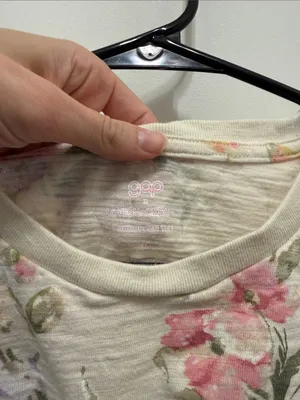 Gap × LoveShackFancy Floral Shrunken T-Shirt thumbnail 3