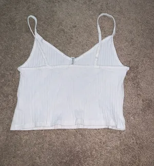 H&M White Tank Top thumbnail 2