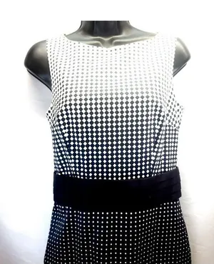 Ann Taylor Belted Midi Dress Size 0 thumbnail 1