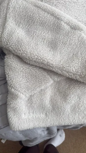 Lululemon Fleece Hoodie Scuba White thumbnail 6