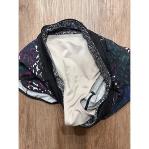 Lululemon Speed Up Shorts Womens 6 Multicolor Abstract Geometric Running thumbnail 4