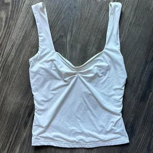 Princess Polly white cinched tank top thumbnail 2