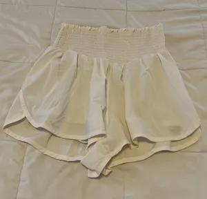 Aerie offline by high waisted smocked shorts thumbnail 1