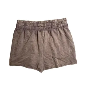 Hippy Rose Women's Fleece‎ Lounge Shorts Acid Wash Mauve Purple M $29 thumbnail 2