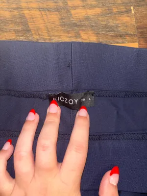 Navy work pants Blue Size L thumbnail 2