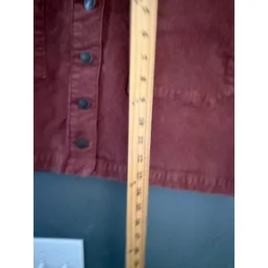 American Eagle‎ Rust Brown Corduroy Super Hi-Rise Button Front Mini Skirt 10 thumbnail 5