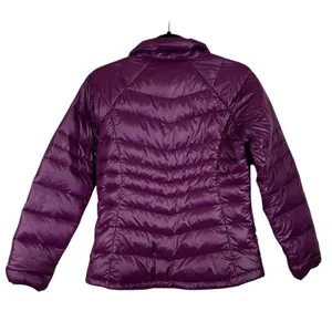 Columbia‎ Puffer Jacket Womens XS Duck Down Omni-Heat Ski Snow Gorpcore Purple thumbnail 2