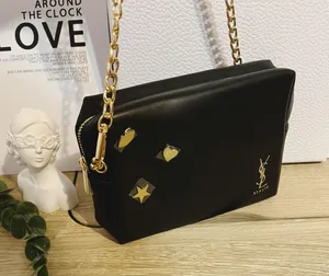 Yves Saint Laurent Makeup Cosmetic Case Purse Pouch Shoulder Bag thumbnail 4