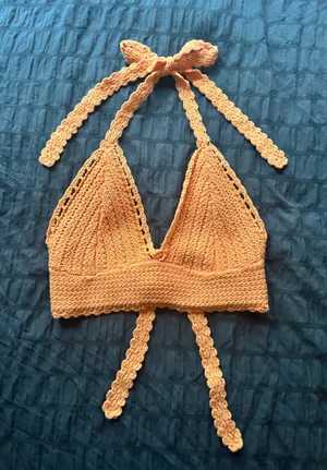 American Eagle Crochet Top thumbnail 1