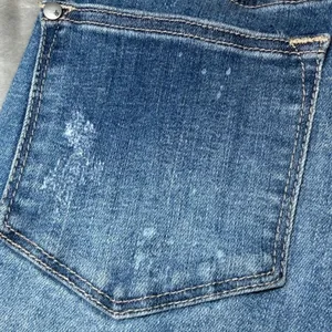 Judy Blue Womens Size 7/28 Skinny Distressed Jeans Bleach Splatter Ripped Denim thumbnail 13