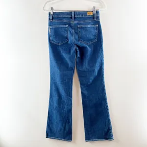 Paige Skyline Mid Rise 5 Pocket Denim Bootcut Jeans Blue 28 / 6 thumbnail 11