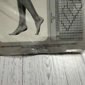 Christian Dior 4478 L'ALLURE Ultra Sheer Panty Top Crystal Gray Size‎ 2 Vintage thumbnail 10