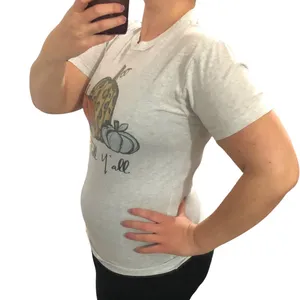 Next Level "It's Fall Y'all" (XS) Pumpkin Autumn Halloween Thanksgiving Printed Tee thumbnail 4