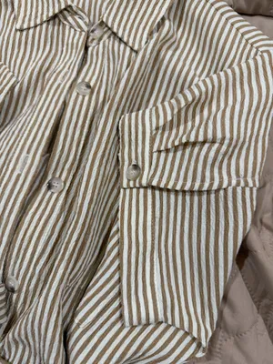 Gilli Striped Dress Brown thumbnail 4