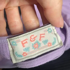 F&F Lilac Purple Ribbed Knit Spaghetti Strap Mini‎ Dress Pastel Soft Girl Womens thumbnail 3