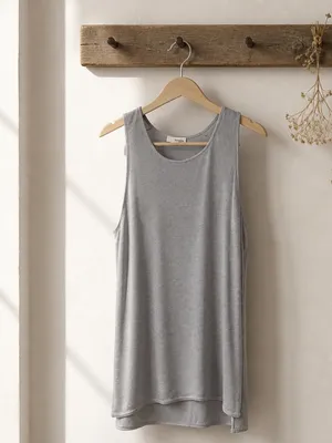 Wilfred Light Grey Scoop Neck Tank Top thumbnail 3